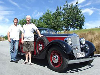 Driving a vintage car around the beautiful region is another activity visitors will be offered.